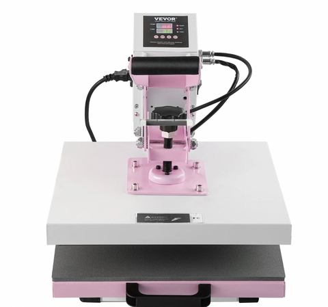 Vevor 15x15 Heat Press Pink