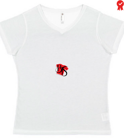 LAT Ladies Sublivie V-Neck Sublimation Tee (LA1507)