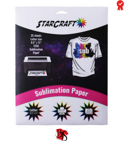 StarCraft Sublimation Paper 8.5