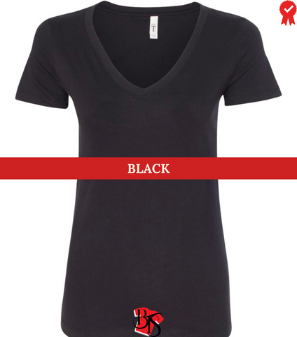 Next Level Women's Ideal V-Neck T-Shirt (1540) S-2XL