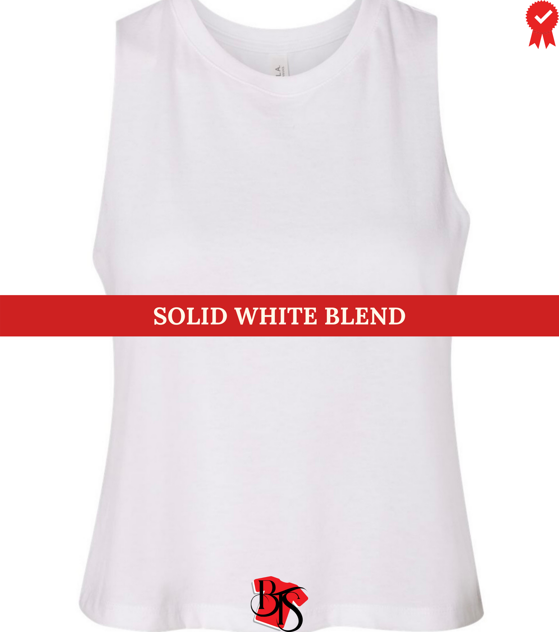 BELLA+CANVAS Women's Racerback Cropped Top (B6682) – Brotherz T