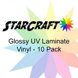 StarCraft Glossy UV Laminate Vinyl - 10 Pack
